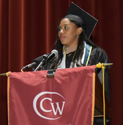 Naika Saint Preux Student Speaker Day College