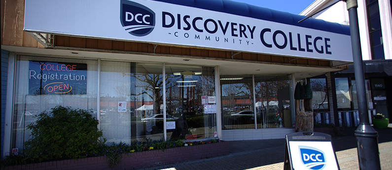 Discovery Community College's Campbell River campus.